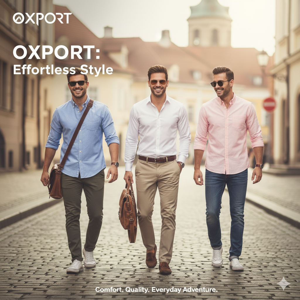 FULL SLEEVE OXPORT COTTON SHIRT