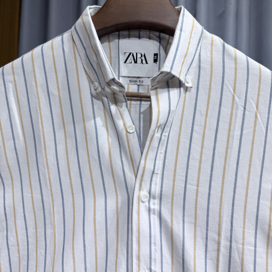 Premium Full Sleeve Striped Shirt