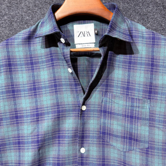 FULL Sleeve Cotton Check Shirt
