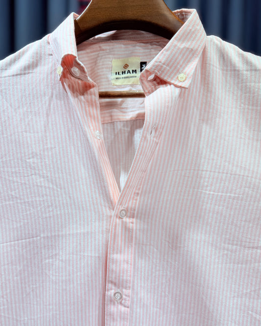 Light Pink Striped Shirt